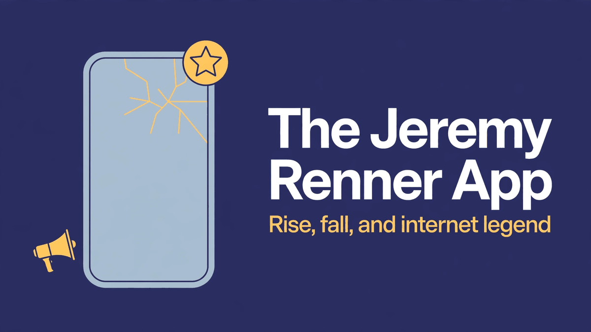 Jeremy Renner App | Personal Social Media Hero Image
