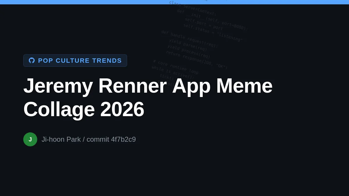The Jeremy Renner App Meme Lives On: Why Failed Celebrity Tech Still Trends in 2026